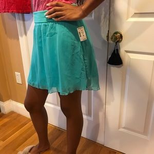 A brand-new chiffon shirt